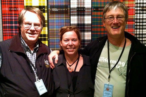 Phill McIntyre (Artistic Director), Deborah Sutton (Executive Director) and Andy Buckland (Steering Committee Member) are part of the team launching the Crossroads International Celtic Festival. As part of their planning they made a fact-finding trip to Cape Breton to study the Celtic Colours music festival.