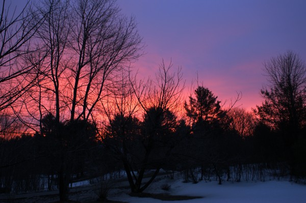 Beautiful Monday morning sunrise in Farmington (Kelly Smith/Farmington)