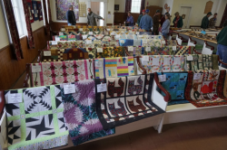Local quilts including Chesterville antique quilts.